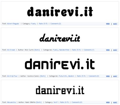 urban fonts danirevi